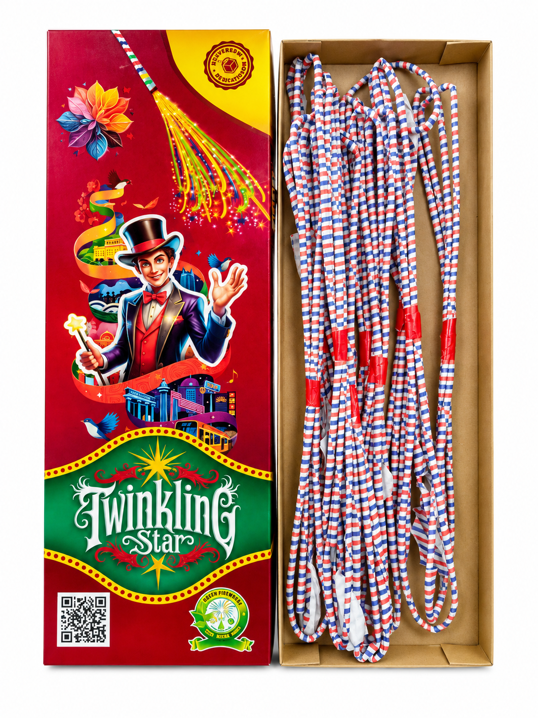 4" Twinkling Star
